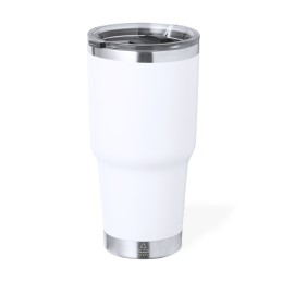 Tobey. Insulated Mug (MAKITO 20704 ) - WHITE