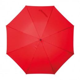 Umbrelă automată, fibră de sticlă, Rosu - 4498605