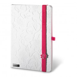LANYBOOK INNOCENT PASSION WHITE. Notepad 53435.02, Roz