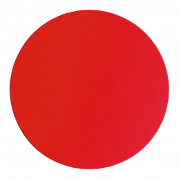 Exfera - mousepad rotund din silicon AP741510-05, roșu