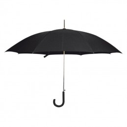Umbrela cu maner plastic curbat - 520003, Black