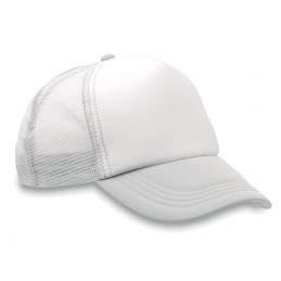 TRUCKER CAP - Şapcă din poliester (plasă, î  MO8594-06, White