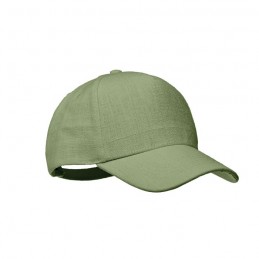 NAIMA CAP. Șapcă baseball din cânepă      MO6176-09, green