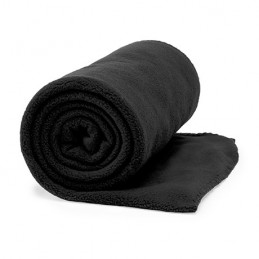 LAMBERT. Pătură din fleece de 180 g/m², BK5621 - BLACK