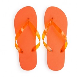KALAY. Papuci Șlapi de plajă cu talpă din PE confortabilă, ZS8150 - ORANGE