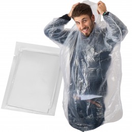 Pelerină ploaie in pachet cu personalizare insert - 4097866, Transparent