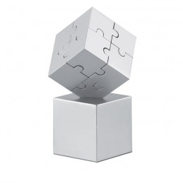 KUBZLE - Puzzle 3D din metal            AR1810-16, Dull silver