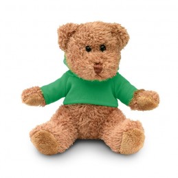 JOHNNY - Ursuleț din pluș cu tricou     MO7375-09, Green