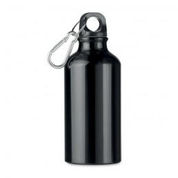 MID MOSS - Sticlă din aluminiu de 400 ml  MO9805-03, Negru