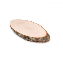 ELLWOOD RUNDA - Tocător oval cu scoarţă        MO8862-40, Wood