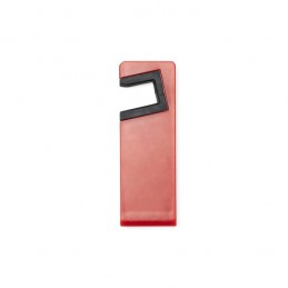 KUNIR. Suport pliabil pentru telefoane mobile cu bare de protecție anti-alunecare - SO3056, RED