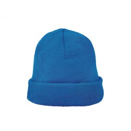 PLANET. Căciulă tricotată cu față dublă, specială pentru broderie - GR9009, ROYAL BLUE
