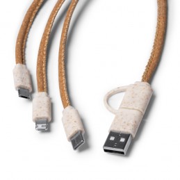 CHARGING CABLE METRIK NATURAL - CR1094