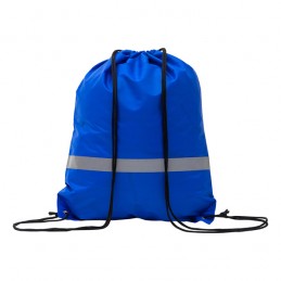 PROMO REFLECT retractable backpack with reflective strap, blue - R08696.04