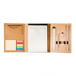 SUSTAIN office set with notepad, beige - R73658.13