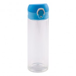 ABISKO glass bottle 280 ml, light blue - R08284.28