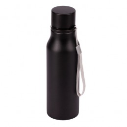 FUN TRIPPING water bottle from steel, 700 ml, black - R08418.02