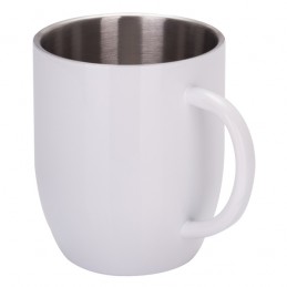 DAY stainless steel thermo mug 350 ml,  white - R08343.06