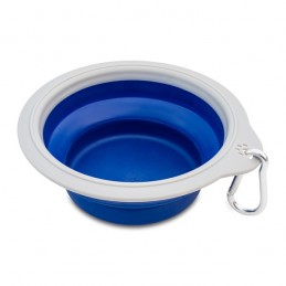 DOGGIE foldable bowl for dogs, blue - R73618.04