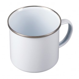 OLDIE enamel mug, white - R08230.06