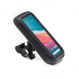 BIKECALL bicycle phone case with holder, black - R17847.02