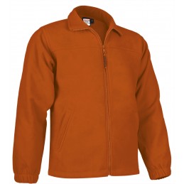 Fleece jacket DAKOTA, orange party - 300g