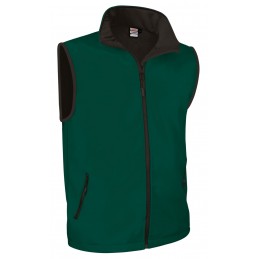 Softshell vest TUNDRA, bottle green - 350g