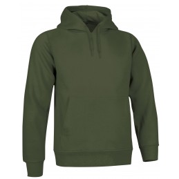 Sweatshirt hooded ARIZONA, military green - 280g