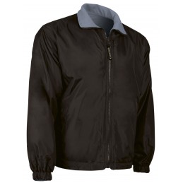 Reversible jacket GLASGOW, black-grey smoke - 220g