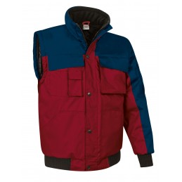 Jacket SCOOT, orion navy blue-lotus red - 250g