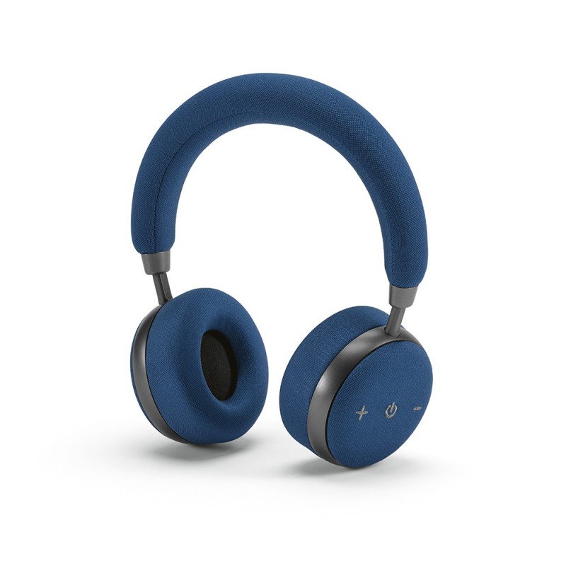 Bell Headphones Recycled ABS 500 mAh , AHD009-114 - Royal blue