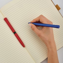Borges Pen Recycled Aluminum Black Ink, APN009-134 - Navy blue