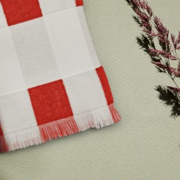 Amadeo Towel Recycled Cotton 450 gsm EU, ATW009-105 - Red
