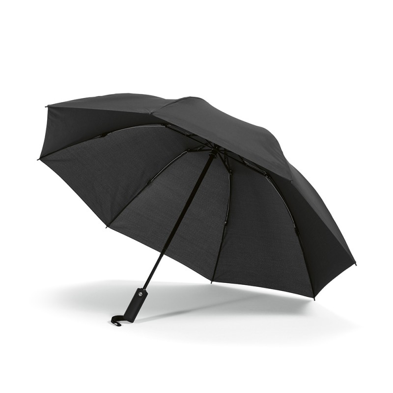 Presley 23" Foldable Umbrella rPET, AUM002-103 - Black
