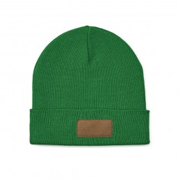 Tupac Beanie Recycled Cotton , ABN001-129 - Dark green