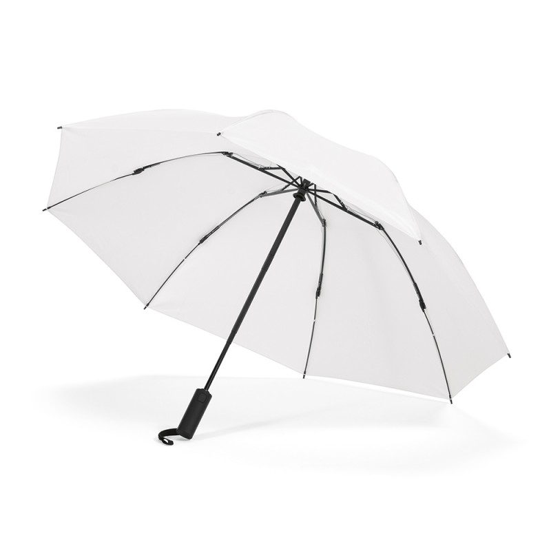 Presley 23" Foldable Umbrella rPET, AUM002-106 - White