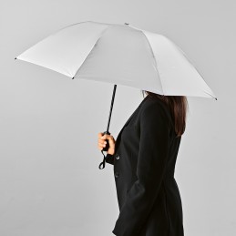 Presley 23" Foldable Umbrella rPET, AUM002-106 - White