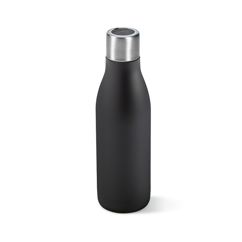 Parana Bottle Recycled Stainless Steel 550 ml , ABT029-103 - Black