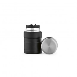 Dali 550 Food Flask Recycled Stainless Steel 570 ml , AFF002-103 - Black
