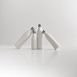 Mississippi 450W Bottle Recycled Stainless Steel 430 ml , ABT035-106 - White