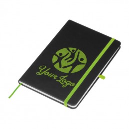 Notes A5 cu bandă colorată, 2386729 - LIght Green