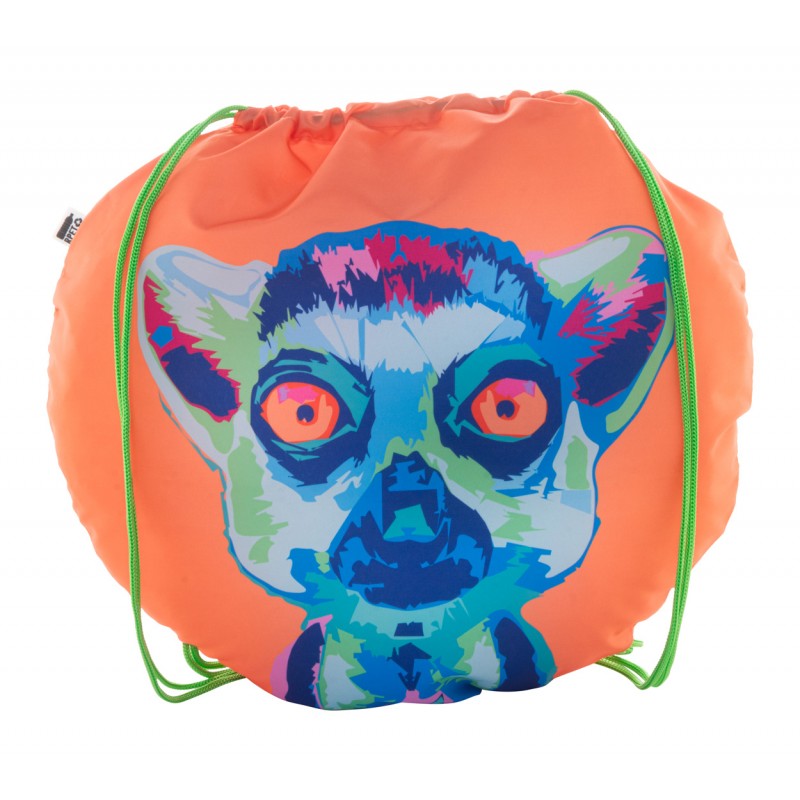 CreaDraw Circle, rucsac cu șnur, personalizat, RPET, AP716782-07, verde