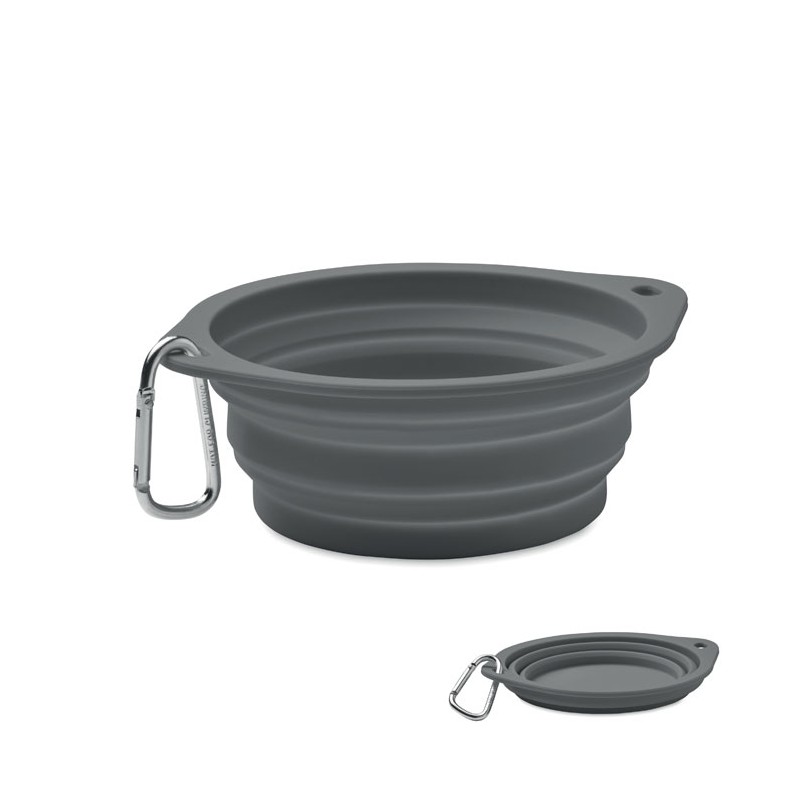 KOLAPDIER, Bol portabil pentru animale de com, Gri Piatră - MO2566-15