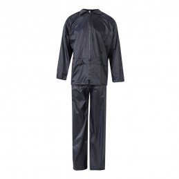 VL SEDNA. Costum de ploaie (225g/m²), din două piese, din poliester (100%) cu înveliș din PVC, Albastru - 36078-104-M
