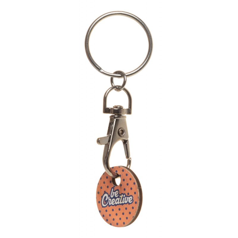 ColoShop Eco. Breloc pentru monede cărucior, natural - AP716770