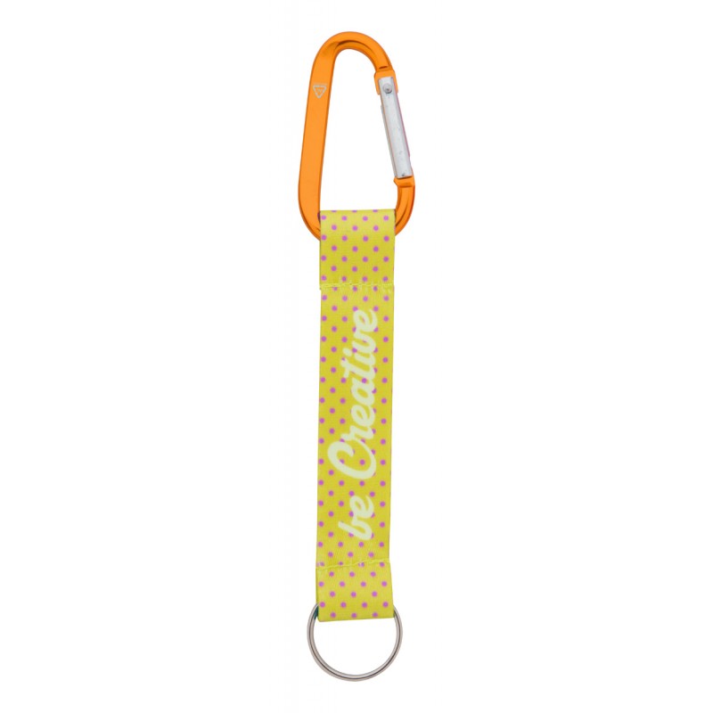 Subiner RPET. Breloc personalizat, portocaliu - AP718987-03